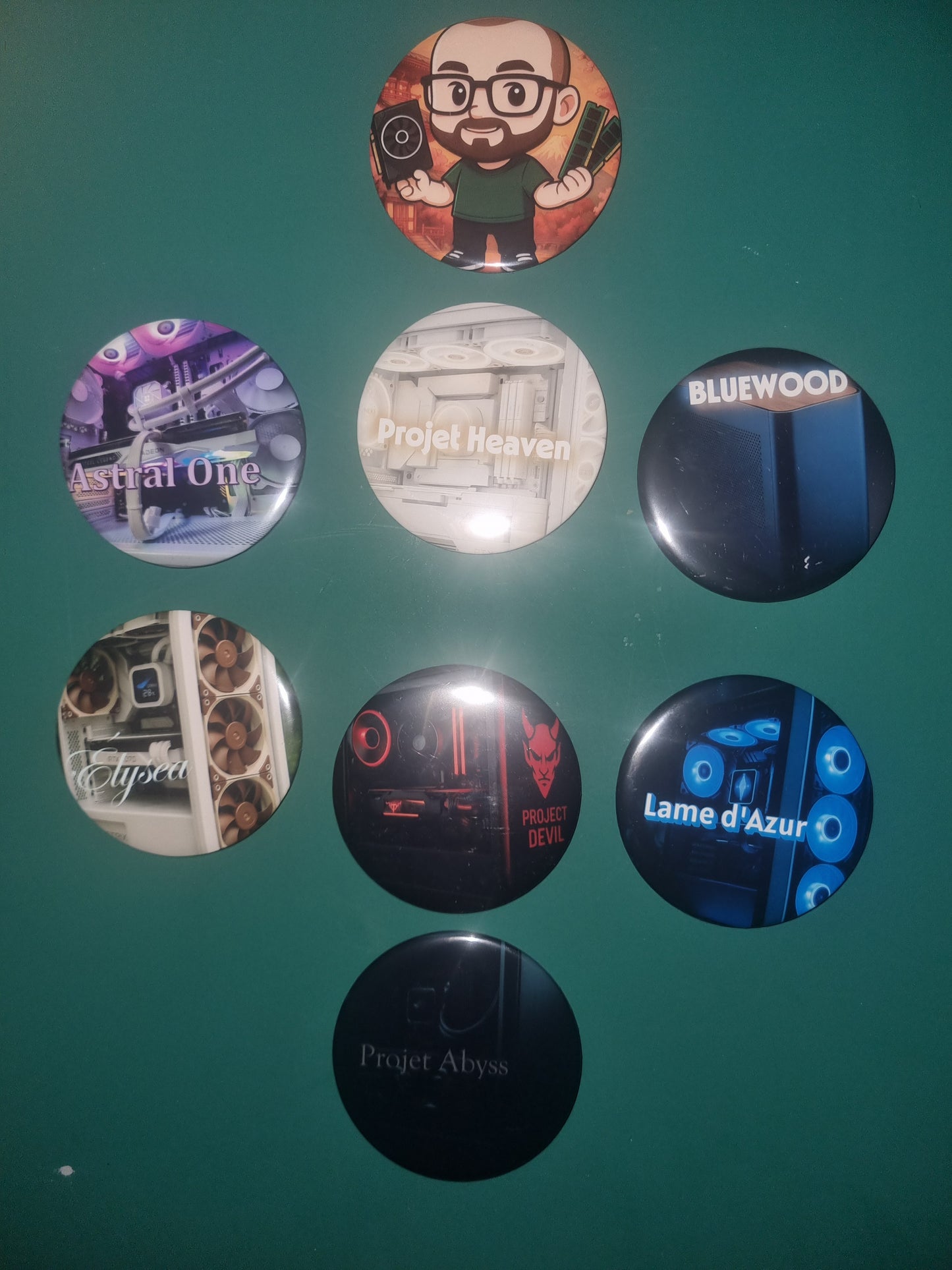 Badge Personnalisé 7,5 cm – Crée ton Style dès 1€
