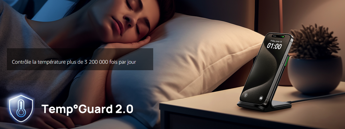 Station de charge USB-C 15W