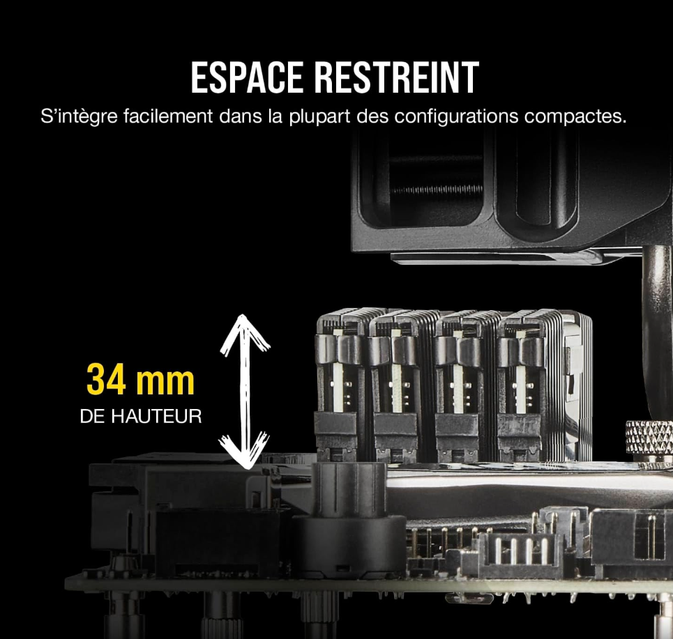 Corsair Vengeance 32 Go (2 x 16 Go) DDR4 3600MHz Mémoire Optimisée AMD