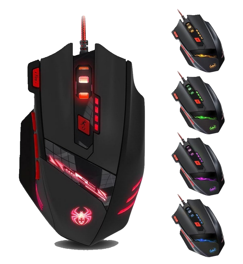 Souris Gaming Filaire - Haute Performance - 9200DPI