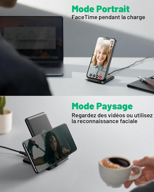 Station de charge USB-C 15W