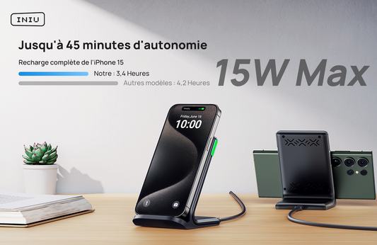 Station de charge USB-C 15W