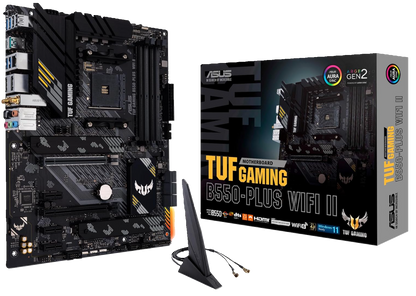 ASUS TUF GAMING B550-PLUS WI-FI II – Carte mère AMD B550 Ryzen AM4 ATX