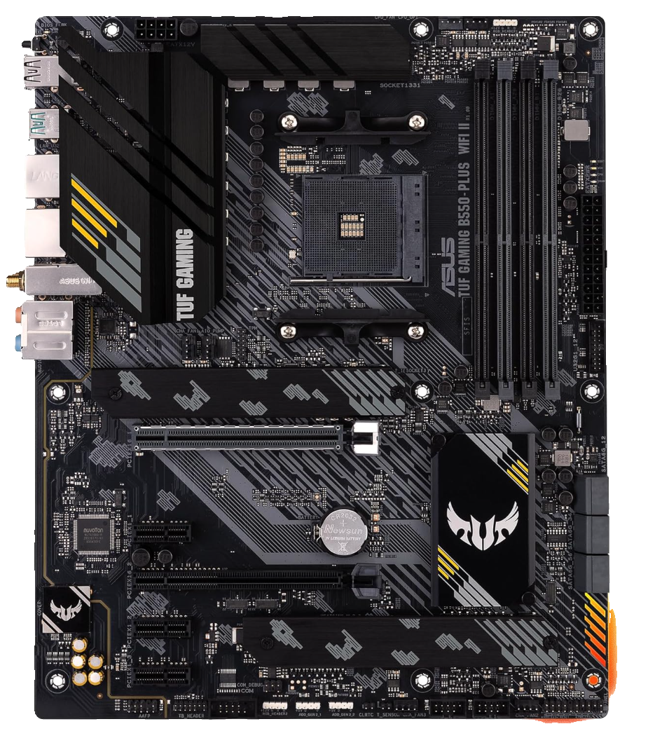 ASUS TUF GAMING B550-PLUS WI-FI II – Carte mère AMD B550 Ryzen AM4 ATX