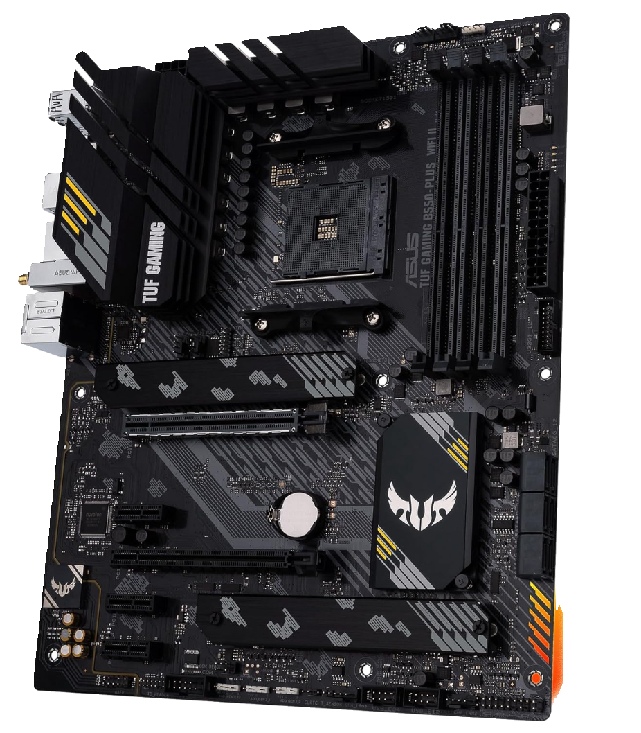 ASUS TUF GAMING B550-PLUS WI-FI II – Carte mère AMD B550 Ryzen AM4 ATX