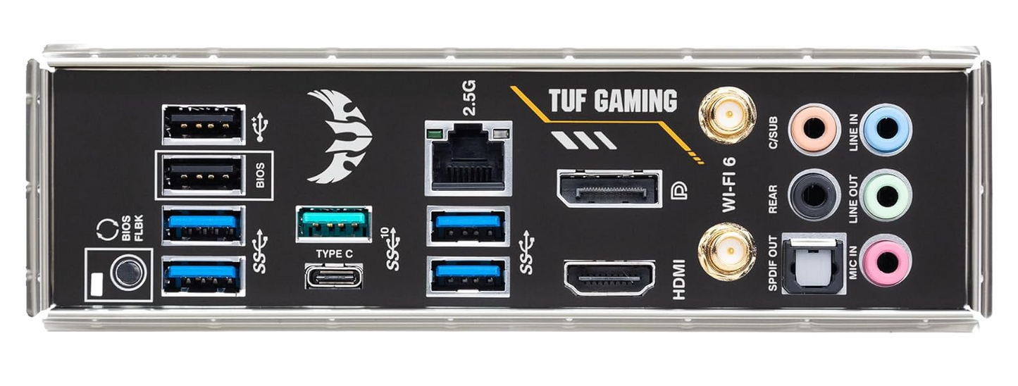 ASUS TUF GAMING B550-PLUS WI-FI II – Carte mère AMD B550 Ryzen AM4 ATX